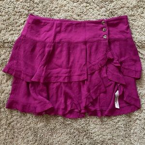 Free people flare skirt